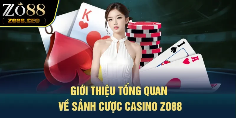 Giới thiệu tổng quan về sảnh cược casino Zo88