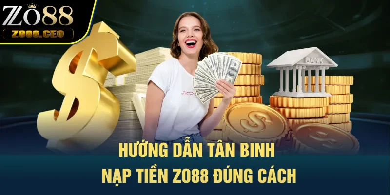 Hướng dẫn tân binh nạp tiền Zo88 đúng cách